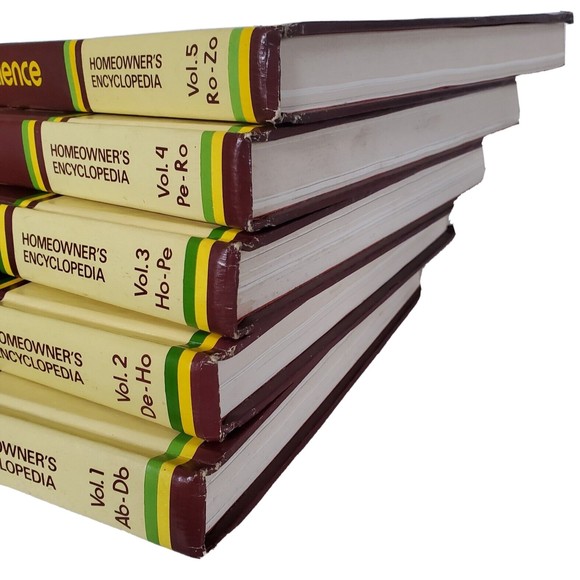 POPULAR SCIENCE Homeowner's Encyclopedia Book Set Vol. 1-5, Retro 1974 Home DIY - Picture 5 of 8